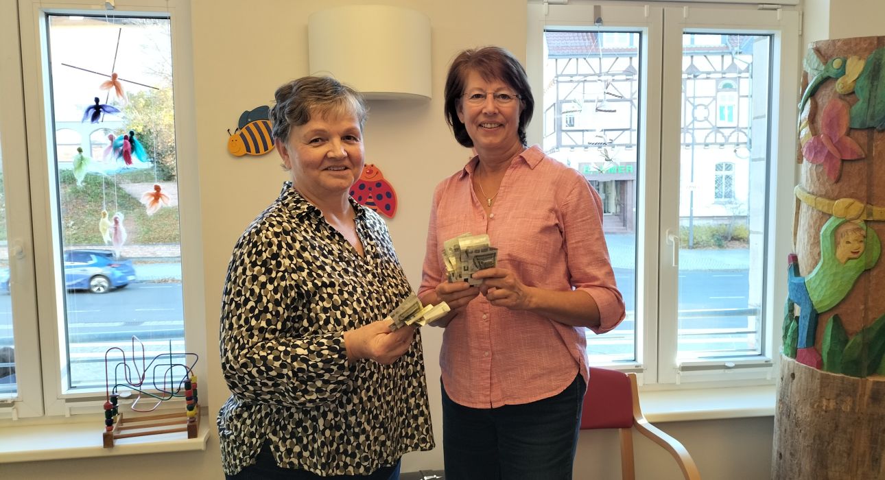 Spende 102,00 Euro / Dt. Rheuma-Liga LV Thüringen e.V. - SHG Bad Liebenstein